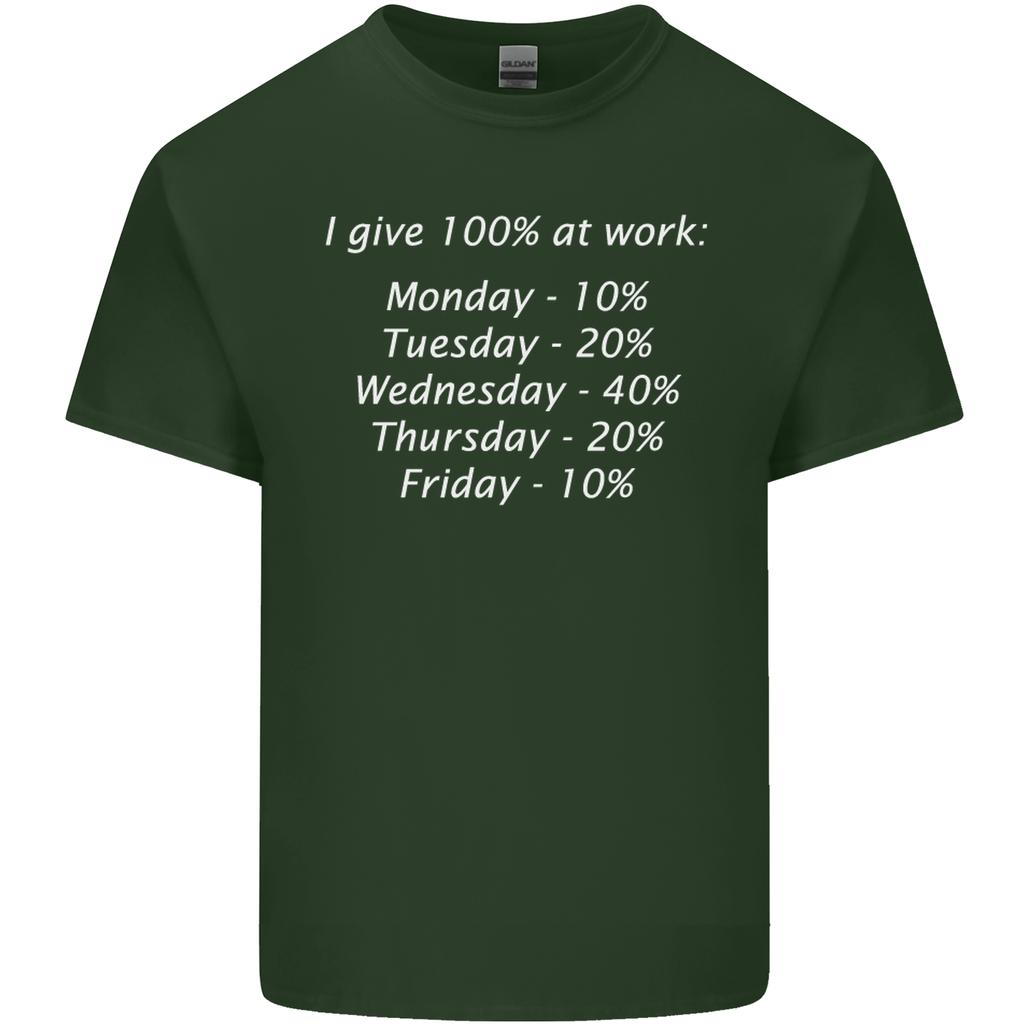 I Give 100 At Work Funny Office Slogan Unisexs Light Cotton TShirt