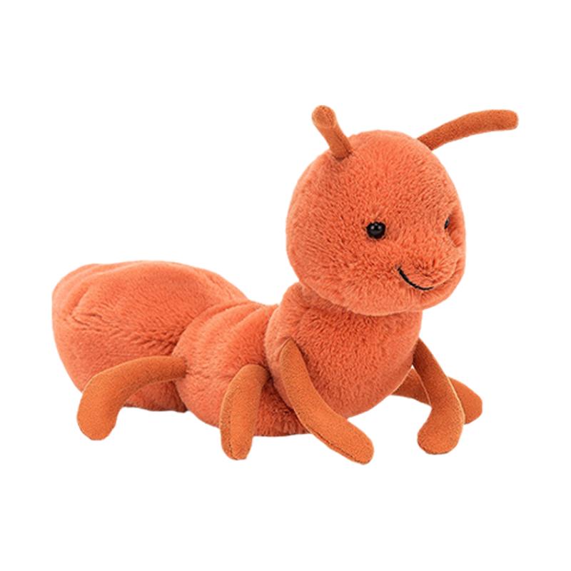 JELLYCAT Insect Series Wriggidig Ant Ginger Cute Doll Plush Doll 12cm Tall