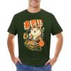 Sushi Chef Cat - Funny Restaurant Kitty - Japanese Food T-Shirt Shirts Graphic Tees Vintage T Shirt Plain T Shirts Men