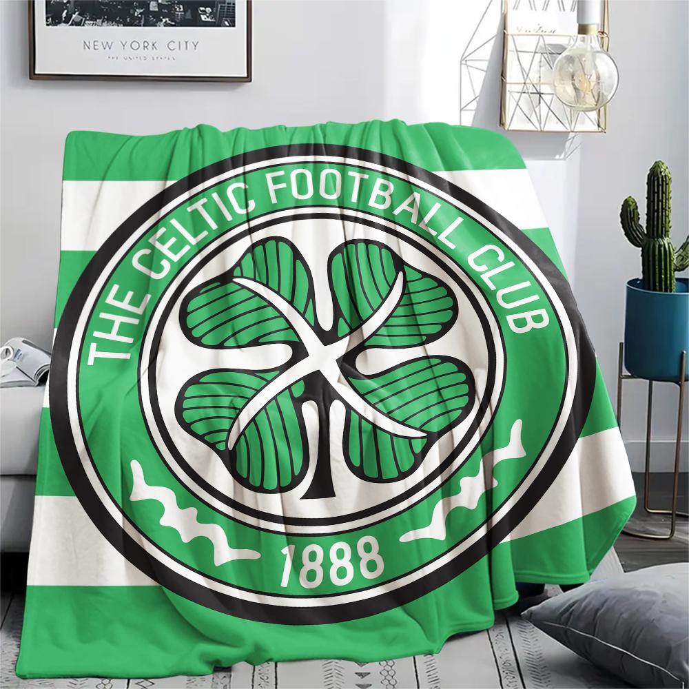 

Celtic Football Club Emblem,pattern Flannel Blanket, High quality Comfortable for All Seasons, Home Decor, Warmth and Comfort, Perfect for Gifts. 150cm x 200cm
