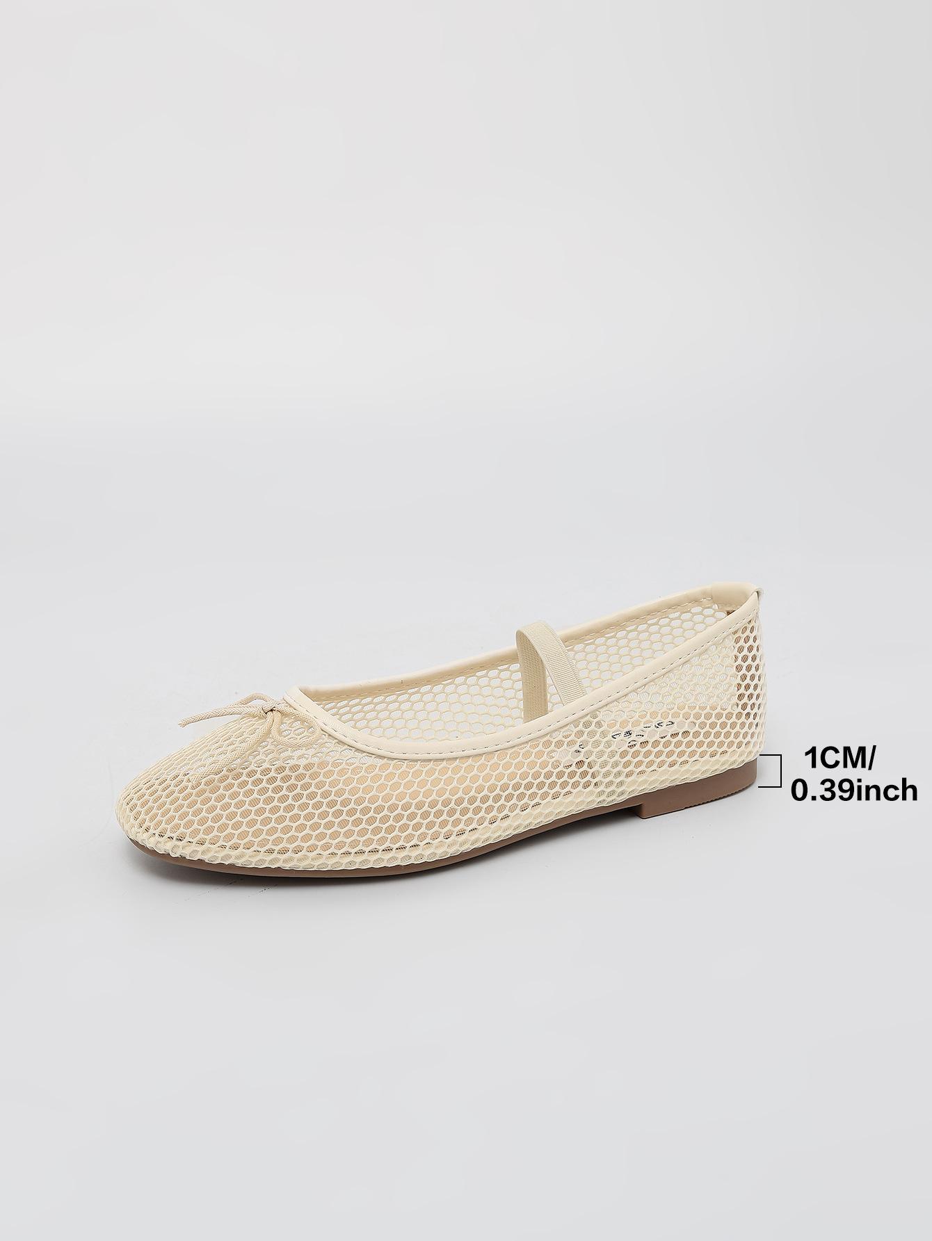

Summer new breathable mesh flat-soled single shoes women s 2025 French mesh soft-soled flat shoes wear advanced sense 35
