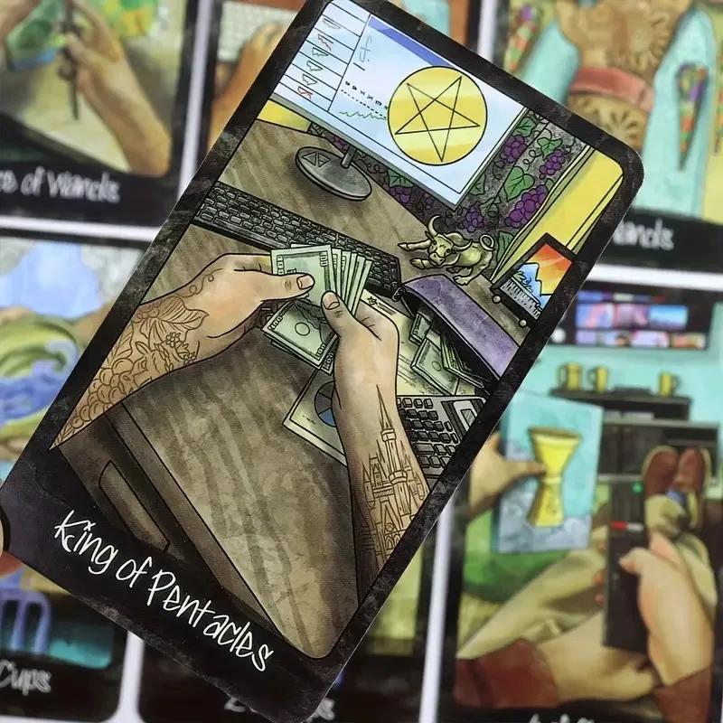 Out of Hand Tarot Deck 78pcs Card Deck Travel Version Pocket Size Designed for All Levels of Enthusiasts