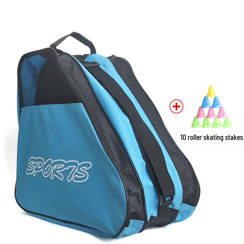 Professional Skating Bag for Kids & Adults - Inline Skates Ice Skates Storage, Breathable, Single Shoulder Design