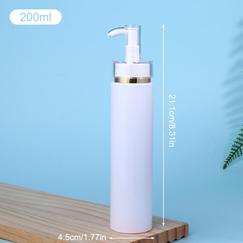 100/120/150/200Ml Travel Pump Bottle Dispenser Empty Lotion Bottles Refillable Cosmetic Container Press Type Women Make Up
