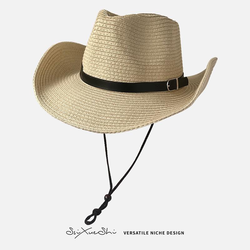 Big Size XXXL 62cm Travel Panama Jazz Straw Hat Men Sun Hats Women Summer Wide Brim UV UPF 50+ Panama Fedora Foldable Beach Hat