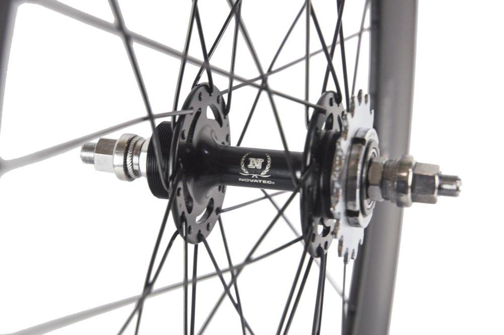 SUPERTEAM Carbon Wheel 700C Fixed Gear Wheelset (88mm)