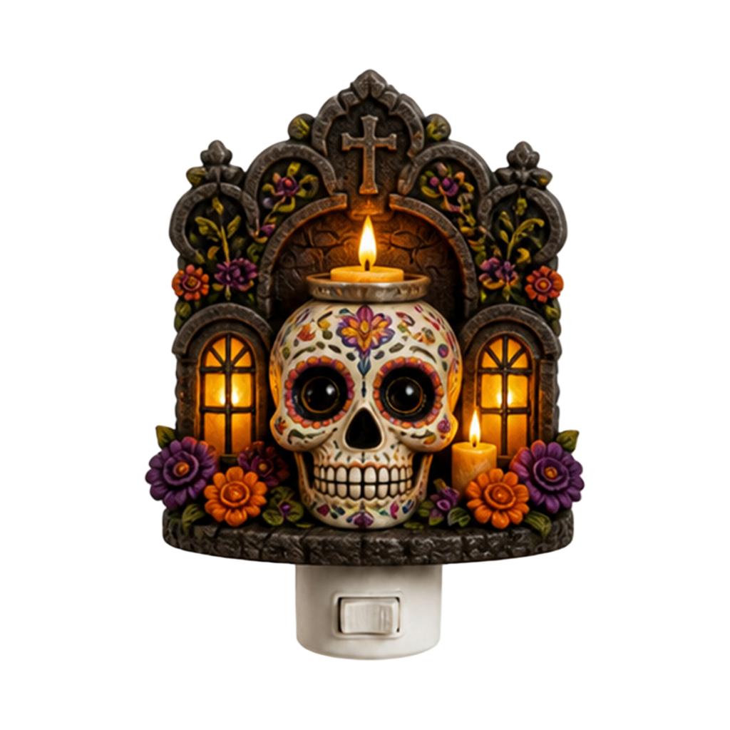 Acrylic 2D Flat Night Light with Print, Small Night Lamp for Bedroom, US Plug