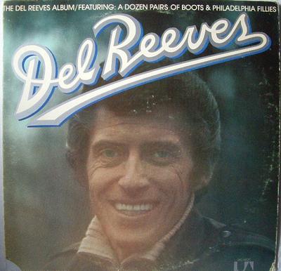 LP Record DEL REEVES - The Del Reeves Album UAS6820 United Artists  1971 US Folk Used