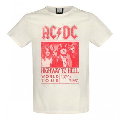 Amplified Unisex Adult Highway To Hell AC/DC T-Shirt