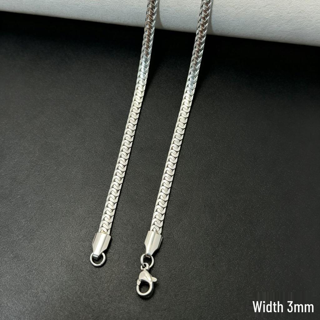 European Stainless Steel 69 Chain Necklace: Versatile Jewelry Accessory for Men & Women, Hip Hop Style in Titanium Steel.