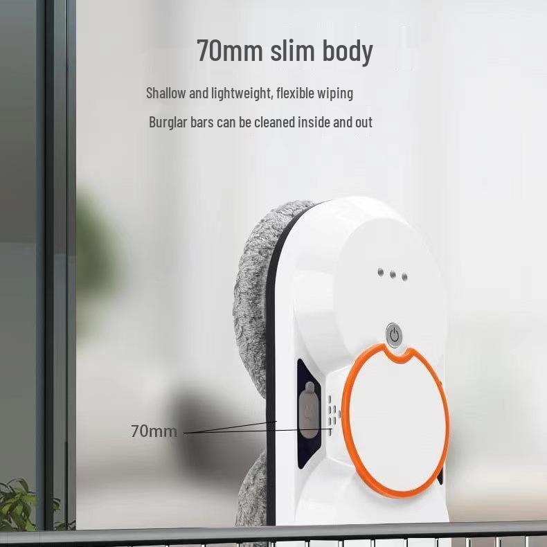 New Ultra-Thin Double Spray Intelligent Window Cleaning Robot for Households