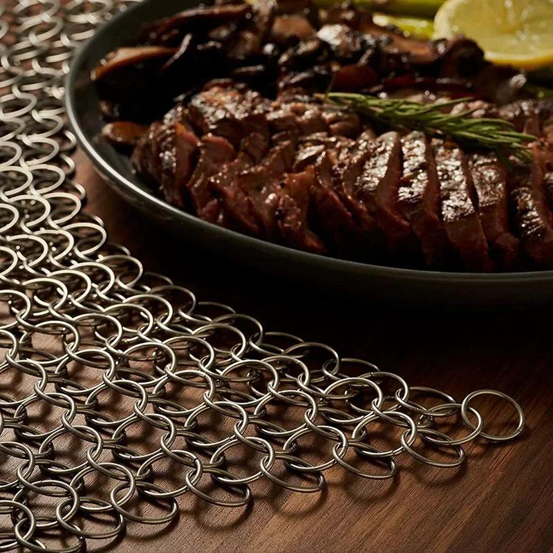 Food Grade Stainless Steel Sous Vide Mesh Bag Sink Weight Keep Food Immersed Reusable Cooking Accessory