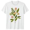 Floral Watercolor Bouquet Nature Mens T-Shirt Womens Tee Graphic Top