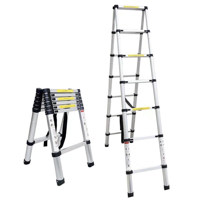 Jieanda JAD 5m Aluminum Telescopic Double-Sided Ladder