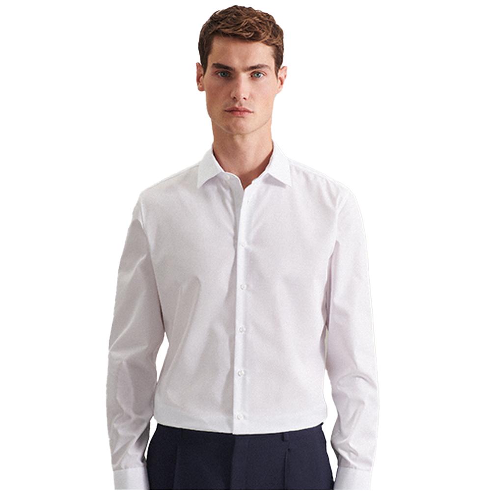 Seidensticker Mens Oxford Shaped Long-Sleeved Shirt