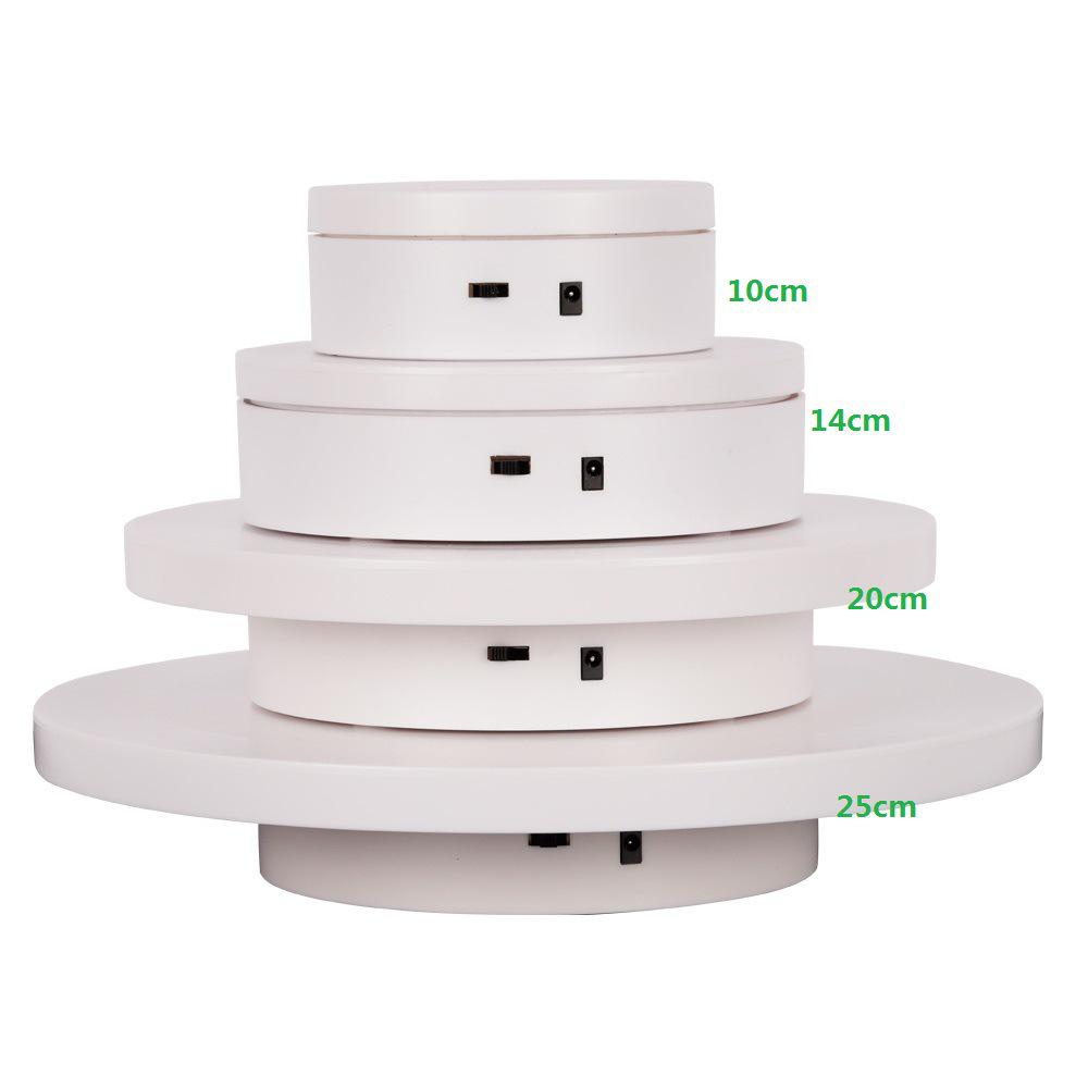Electric Rotating Display Stand: Adjustable, Intelligent Live Streaming USB Turntable
