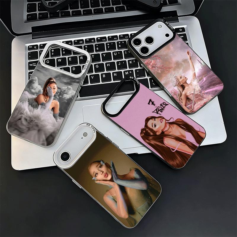 A-Ariana G-Grande Shockproof Phone Case for iPhone 17 Air 16 16E 15 Pro Max 14 Plus 13 Mini 12 Back Cover Anti Fall Fundas