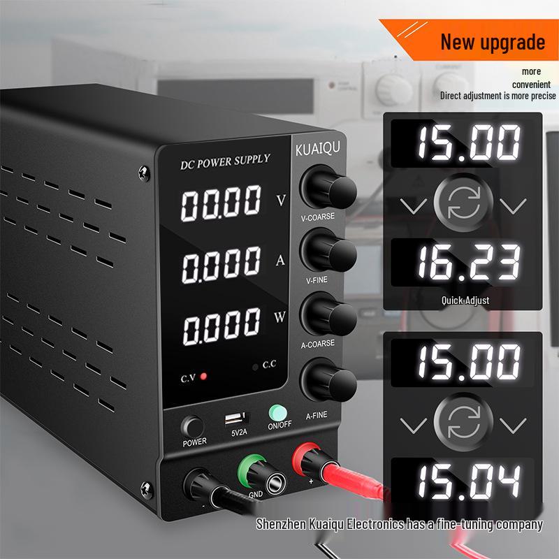 Precision Adjustable DC Power Supply SPS-C3010, 30V 10A, 24V Compatible