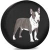 Bull Terrier Dog Spare Tire Cover Waterproof Dust-Proof Universal for RV Trailer SUV Travel Camper