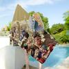 Fantasy Anime F-Fairy T-Tail Big Microfiber Beach Towels Quick Dry Towel Sand Beach Towels Pool Towel for Travel Swim Pool Yoga
