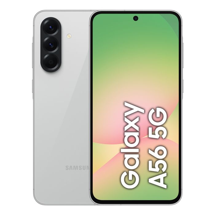 Samsung Galaxy A56 5G 8 Go/128 Go Gris (Awesome Light Grey) Double SIM SM-A566
