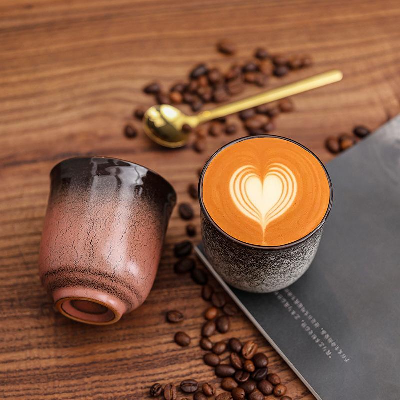 Kiln Coffee Cup Latte Latte Afternoon Tea High Value Cup Household Ceramic Cup