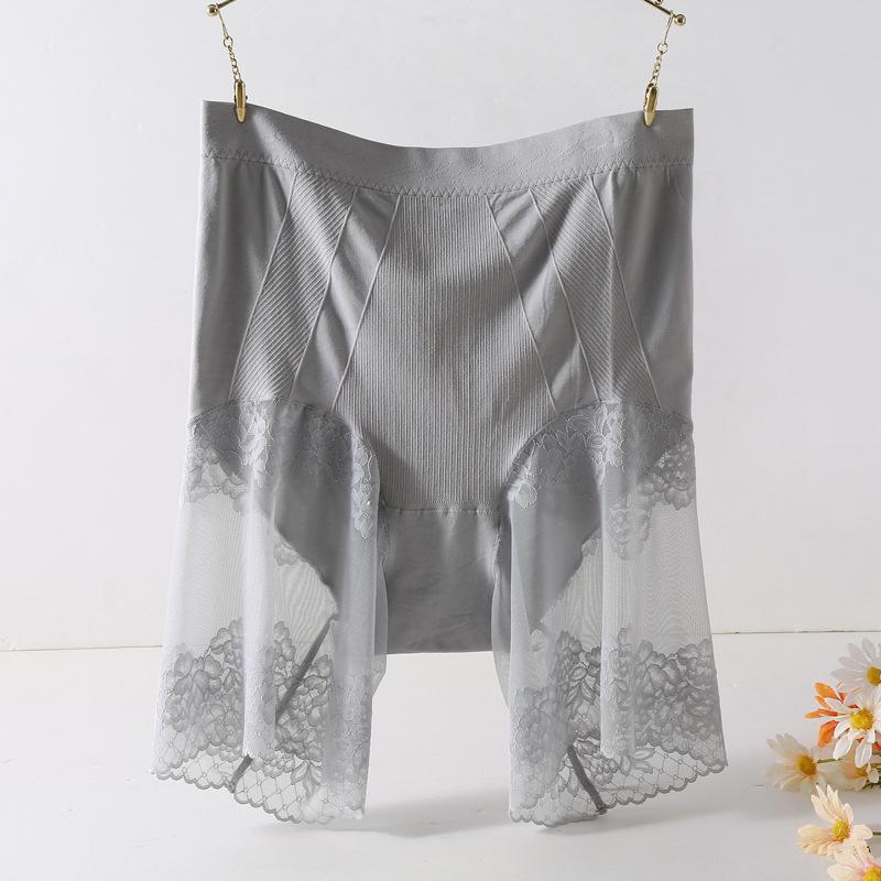 

Безопасные шорты женские летние для юбки больших размеров бесшовные шортики трусики женские сексуальные кружевные против натирания подъюбник боксеры 5XL (80-130KG)