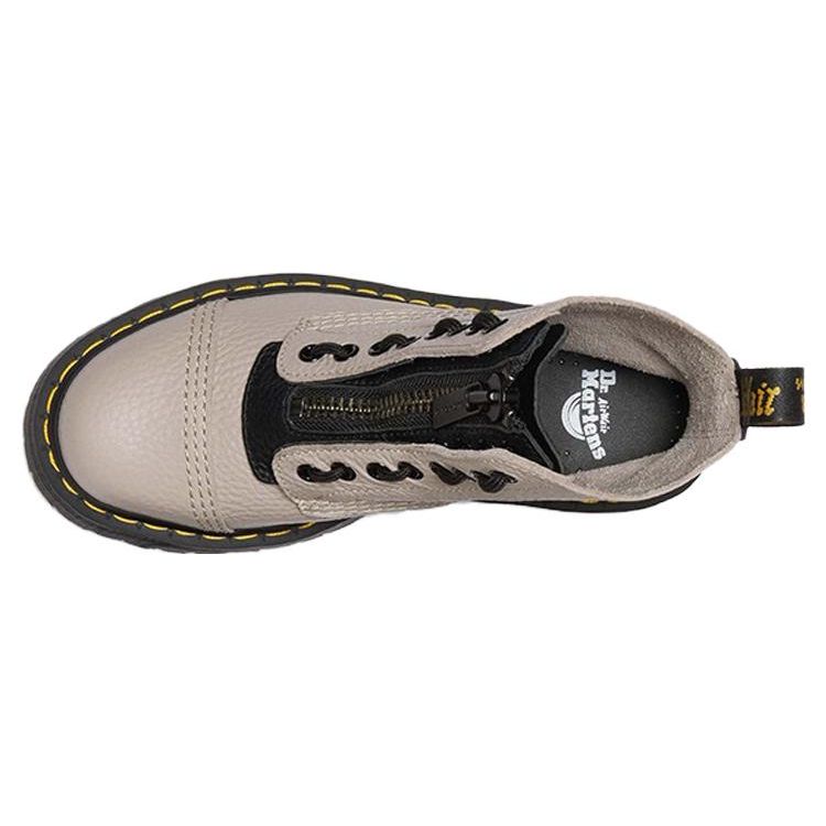 Dr. Martens Sinclair Series Casual Comfortable Classic Short Boots Women Boots Gray Brown 30584348