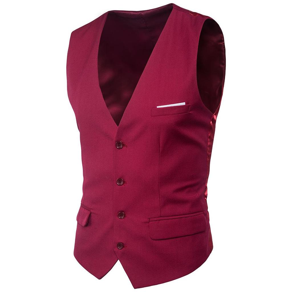 Herre Slim-Fit Snookervest for Biljardprofesjonelle