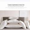 3D Slow Rebound Feather Silk Square Cushion Pillow Insert