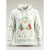 Christmas Hoodie 3D Print Loose Fit Long Sleeve Sweatshirt Men Women Youth Casual Winter Wear