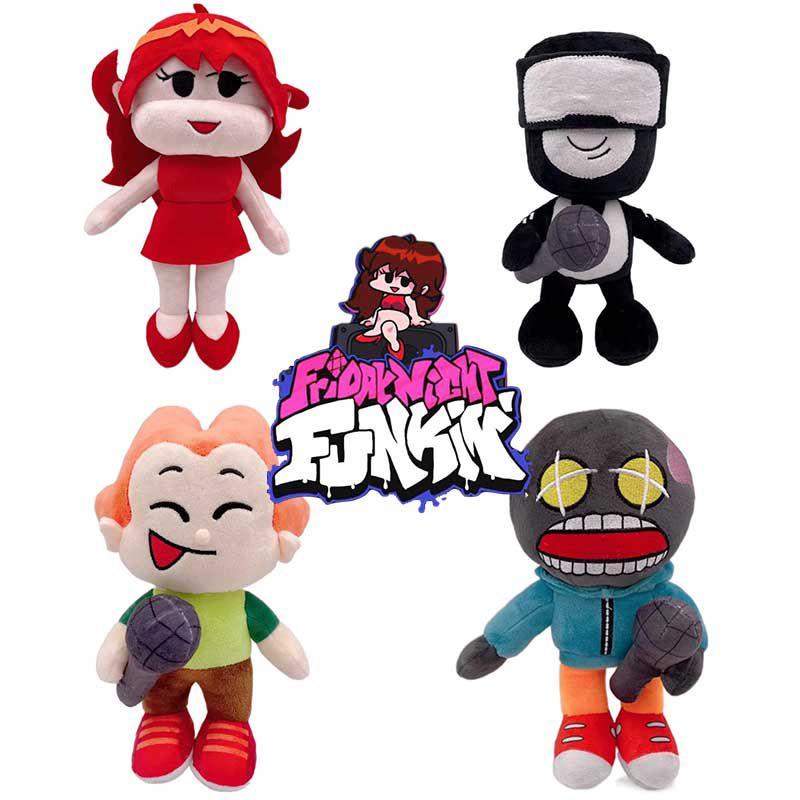 Friday Funkin Night Plush Toy Fnf Girlfriend Captain Pico Whitty Stuffed Doll