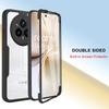 For Realme 14 Pro 5G Case Acrylic+TPU Clear Phone Cover with PET Screen Film