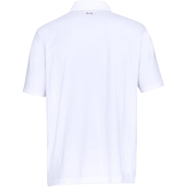 Under Armour Charged Cotton Golf Polo Shirt Men tops White 1321111-100