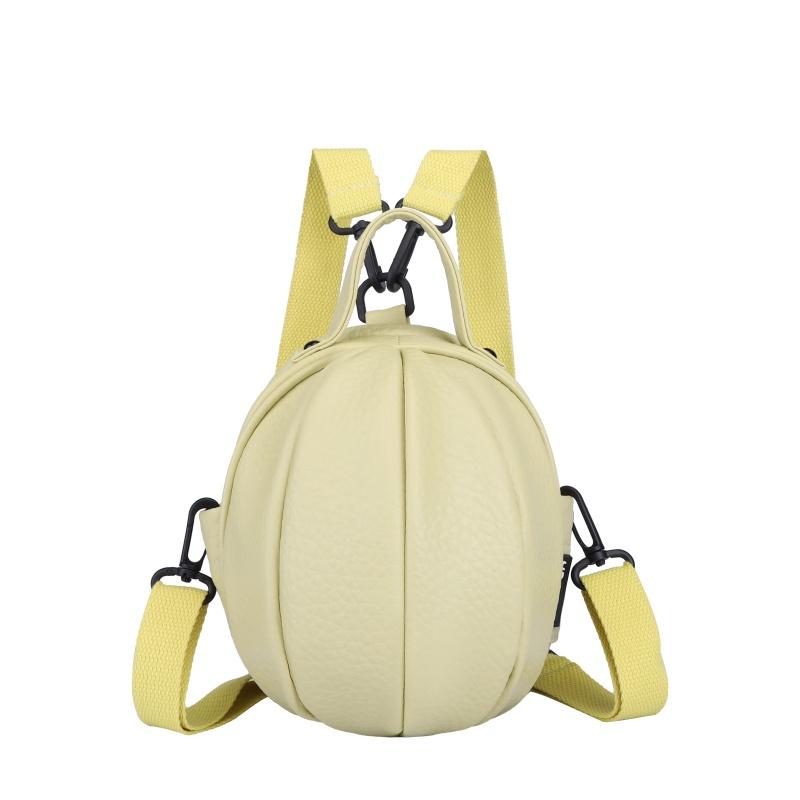 Multifunctional Backpack Women's Shoulder Bag Solid Color Small Bag