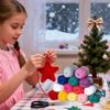 Yarn Christmas Advent 25 Days Knitting Supplies Crochet Society Countdown Calendar for Women Mothers Enthusiasts Daily Crafting