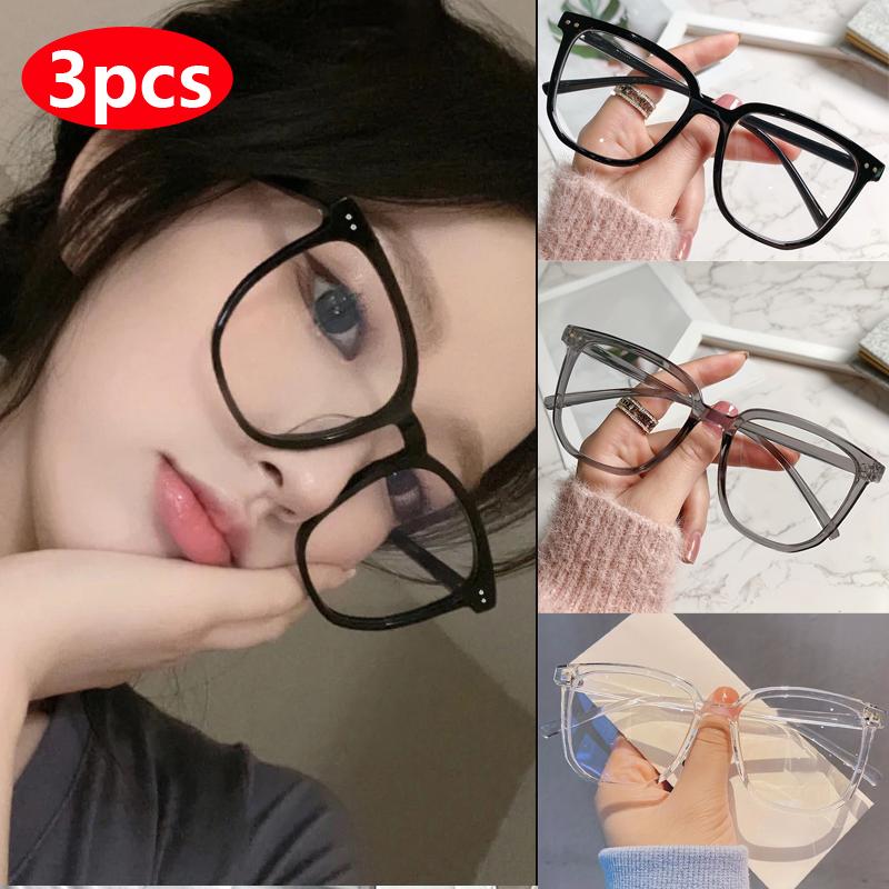 Blue Light Blocking Glasses Women Clear Lens Computer Reading Eyeglasses For Female Unisex Eyewear Frames Anti Radiation Goggles