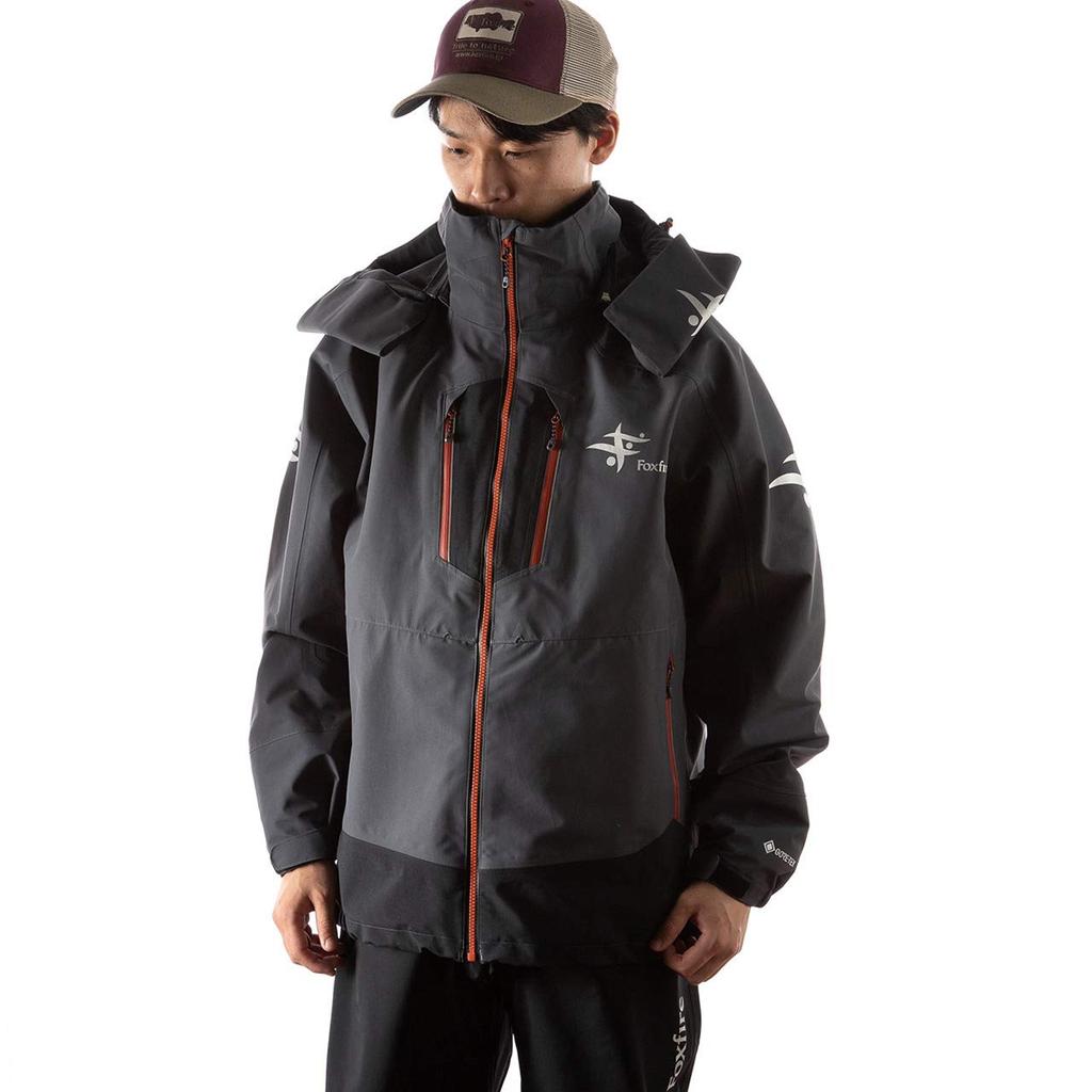 Rain Jacket GTX Hydromaster Jacket Gray XL [Foxfire] [5013136] [GORE-TEX Adopted] [Waterproof] [Fishing] Men's