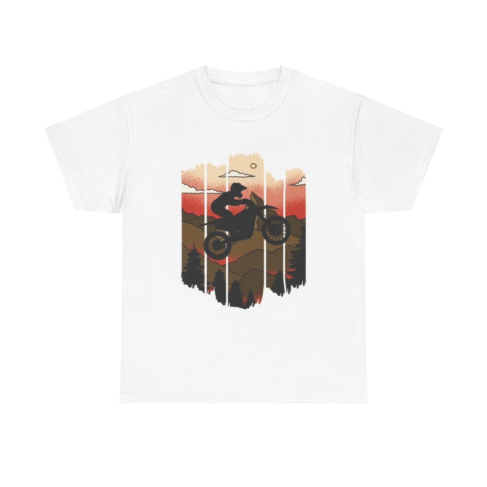 Men s and Women s T-shirts Motocross Dirtbike Outdoors XXL