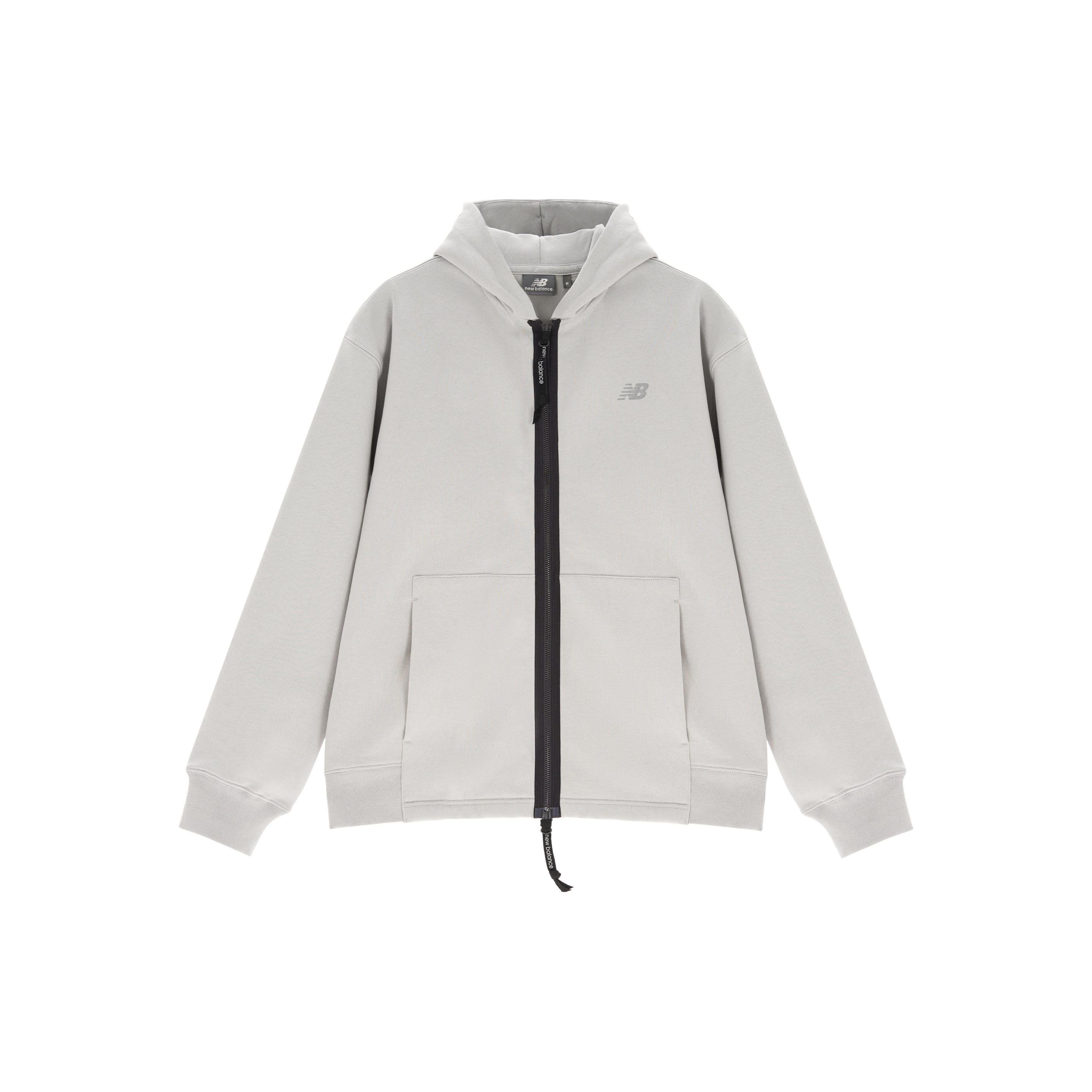 Куртка New Balance Унисекс Светло-серая MDD4T053-LGR XL