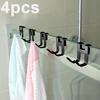 Kitchen Cabinet Door Back Hook Hanging Rack Clothes Coat Hat Towel Hanger Drawer Storage Hook Bathroom Organizer Shelf Accessori