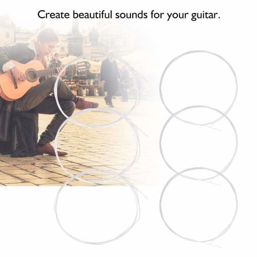 High-quality, Durable Classical Guitar String Set Made of Nylon and Copper. Guitar Accessories.