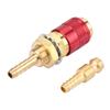 M6 Gas & Water Quick Connector for MIG TIG Welder Torch Fitting For Welding Torch Red