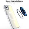 For iPhone 16e Case Compatible with MagSafe Color Changing TPU Acrylic Phone Back Cover