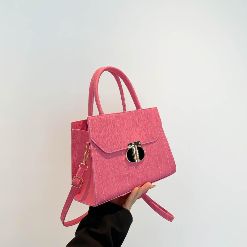 Women's Bag 2025 New Foreign Style Portable Small Square Bag Casual European and American Niche Design Large Capacity Shoulder Messenger Bag