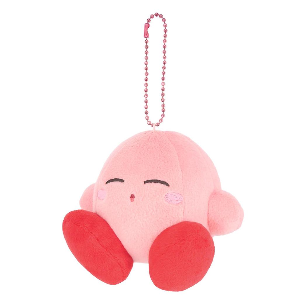 Sanei Boeki Kirby ALL STAR COLLECTION Sleepy Plush Mascot KPM05 (Mascot) W11×D9×H9cm