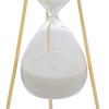 Olen Hourglass 21Cm Glass And Marble Resin Base
