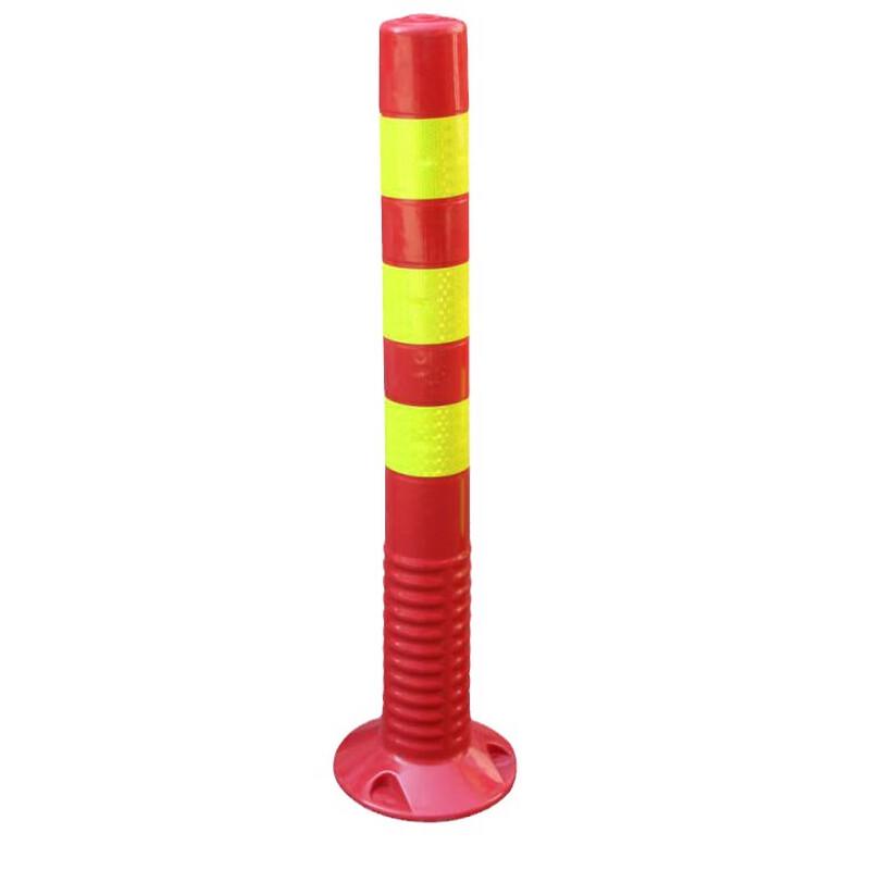 Reflective Traffic Warning Post