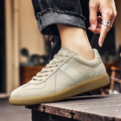 Fashion Non-Slip Comfy Mens Sneakers Office Designer Male Tenis Masculino Versatile Leisure Walk Man Footwear Suede Leather Casual Shoe