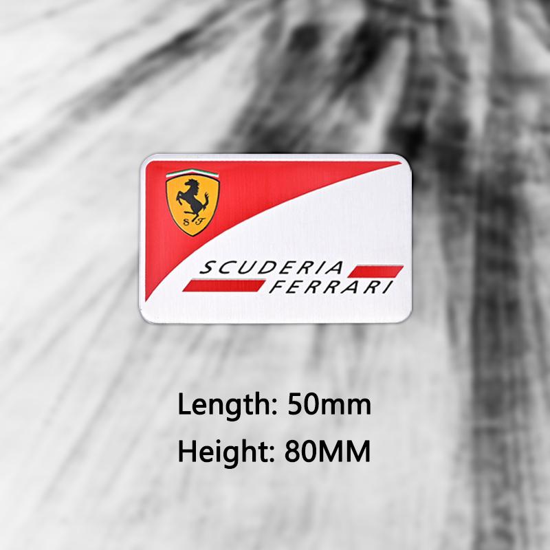 Car Emblem Stickers Body Decoration Decals For Ferrari F1 F8 F80 SF90 Stradale SF90Spider 296 GTB GTS Modification Accessories WM3